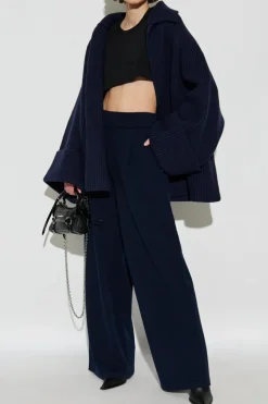 Dsquared2 NAVY BLUE Wool cardigan