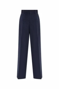 Dsquared2 NAVY BLUE Wool trousers