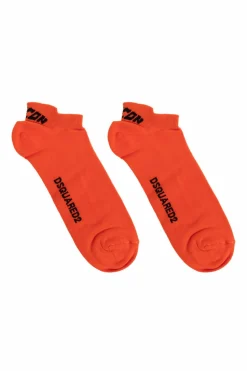 Dsquared2 ORANGE Socks with logo