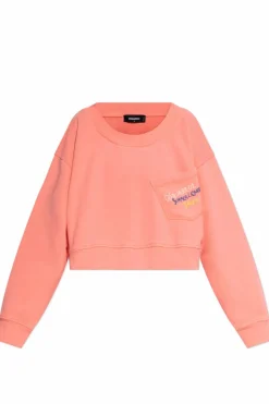 Dsquared2 PINK "Summer Lovers" capsule sweatshirt