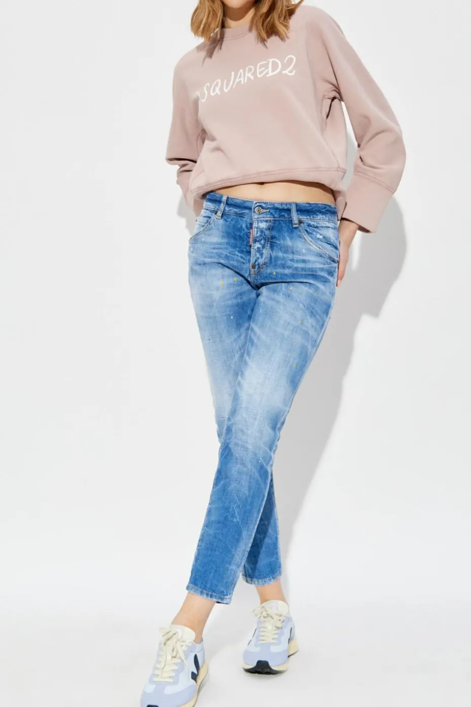 Dsquared2 PINK Sweatshirt with logo