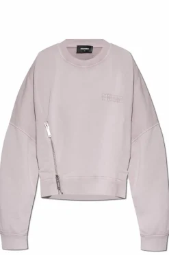 Dsquared2 PURPLE Sweatshirt with logo