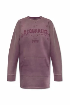 Dsquared2 PURPLE Sweatshirt with logo