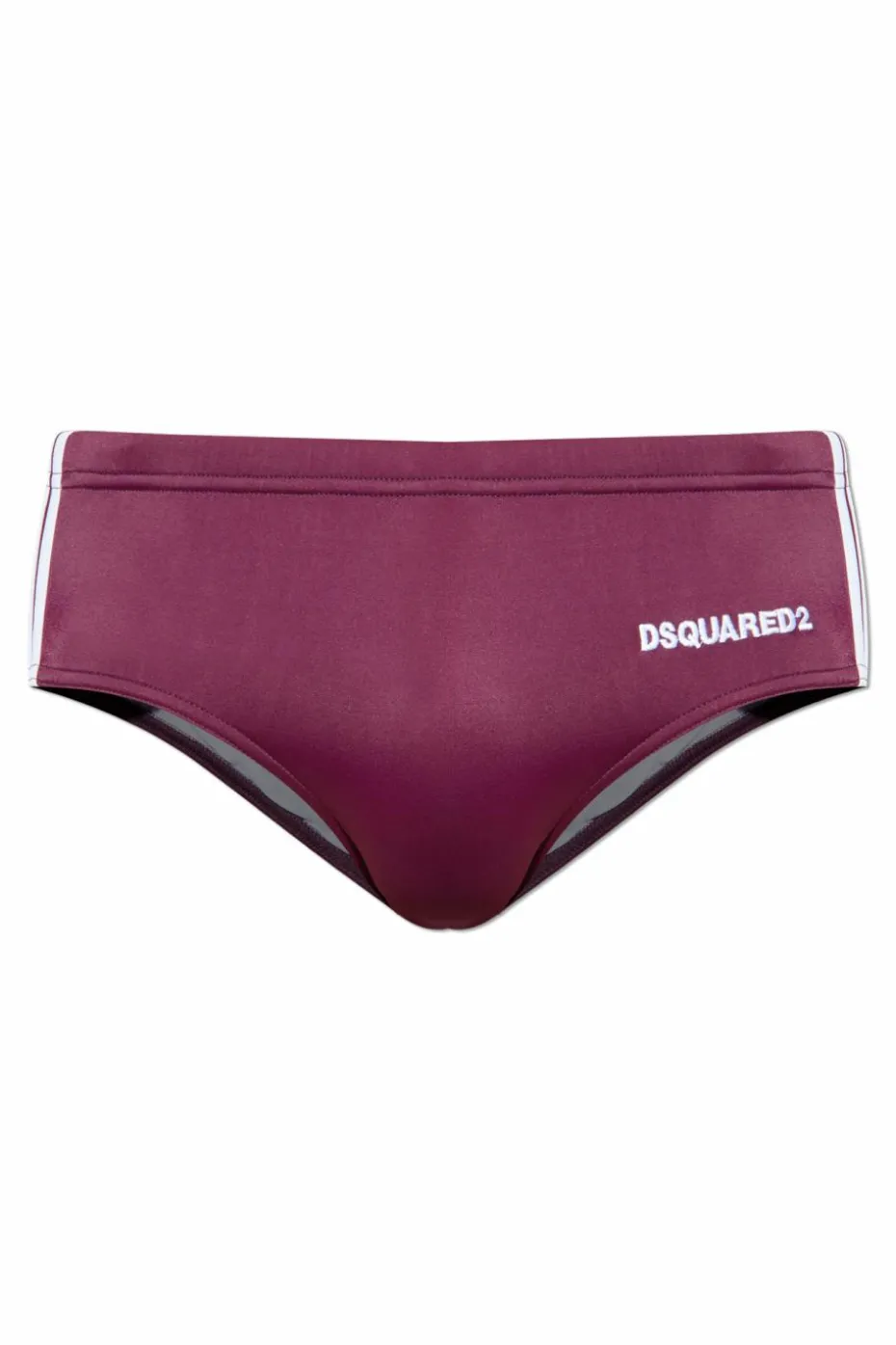 Dsquared2 PURPLE Swim briefs with logo