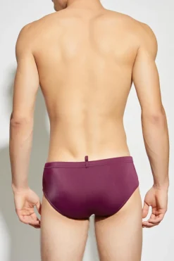 Dsquared2 PURPLE Swim briefs with logo