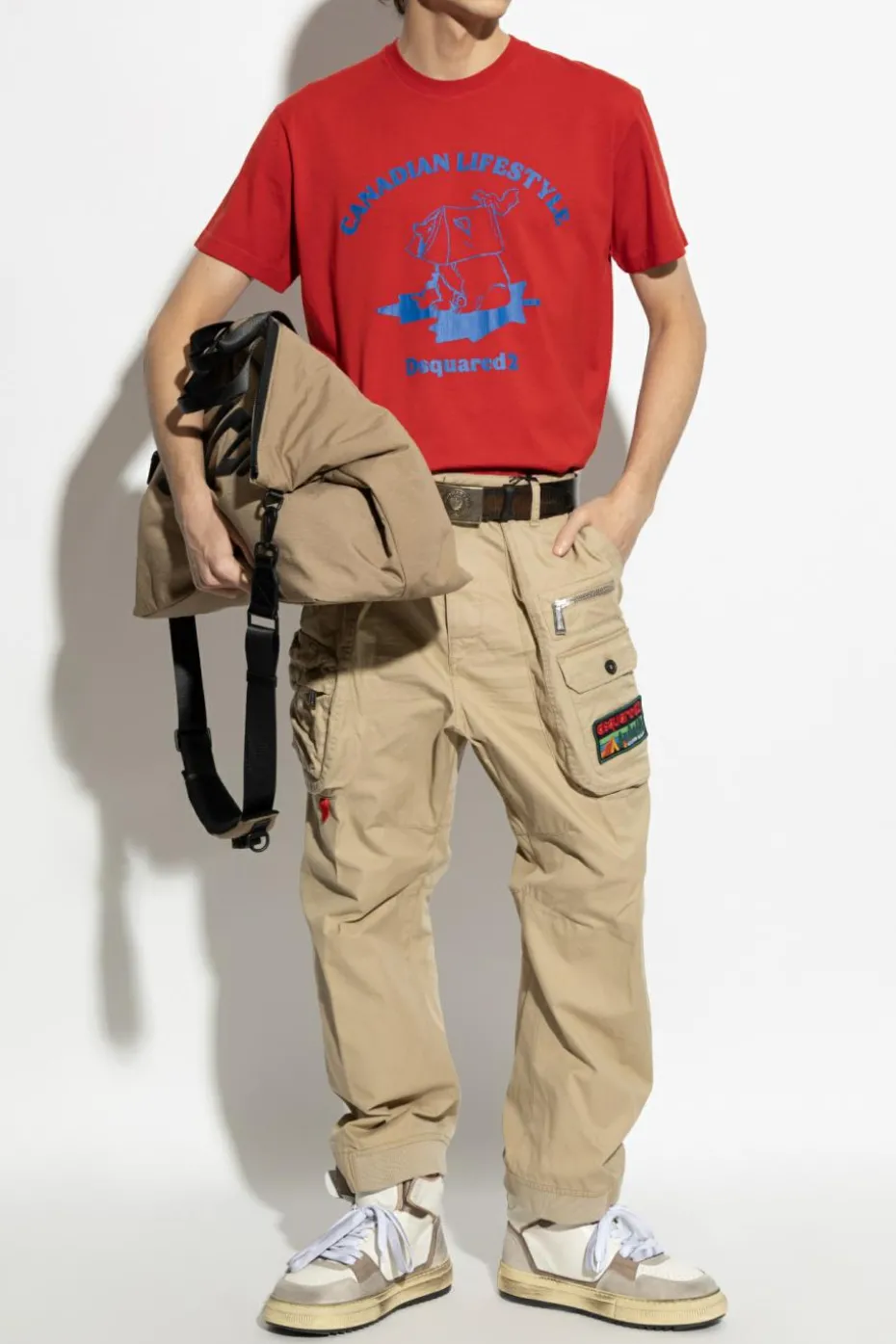 Dsquared2 RED Printed T-shirt
