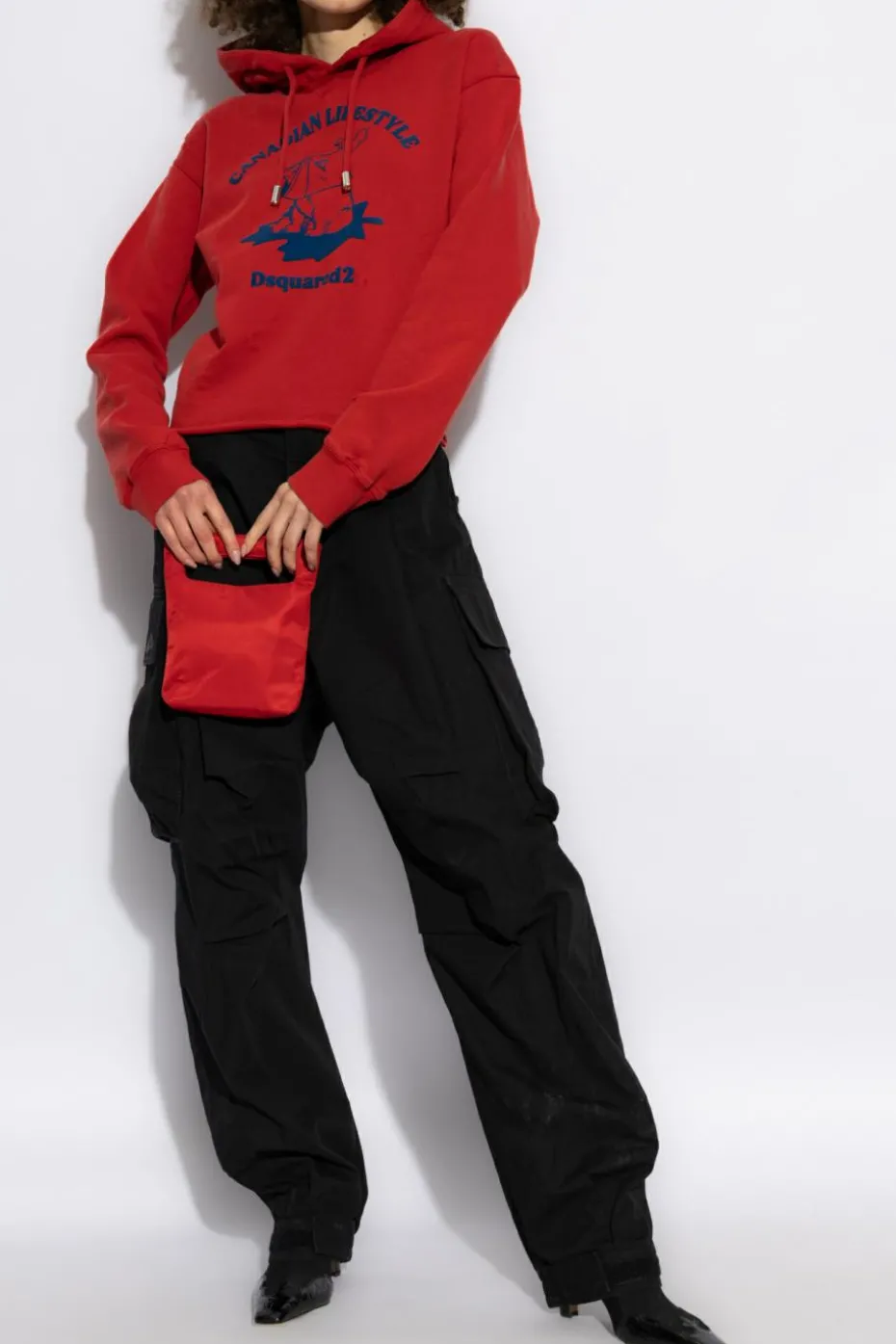 Dsquared2 RED Sweatshirt with logo