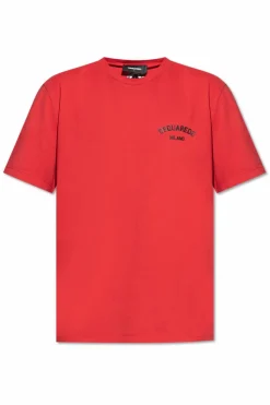 Dsquared2 RED T-shirt with logo