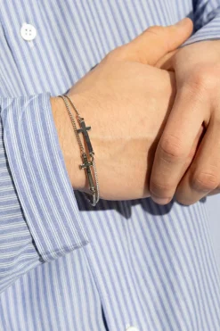 Dsquared2 SILVER Double bracelet
