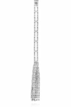 Dsquared2 SILVER Earrings with shimmering crystals