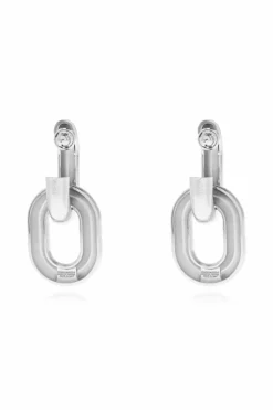 Dsquared2 SILVER Earrings with links