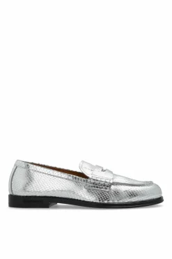 Dsquared2 SILVER Leather loafers