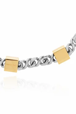 Dsquared2 SILVER Necklace with engraved logo