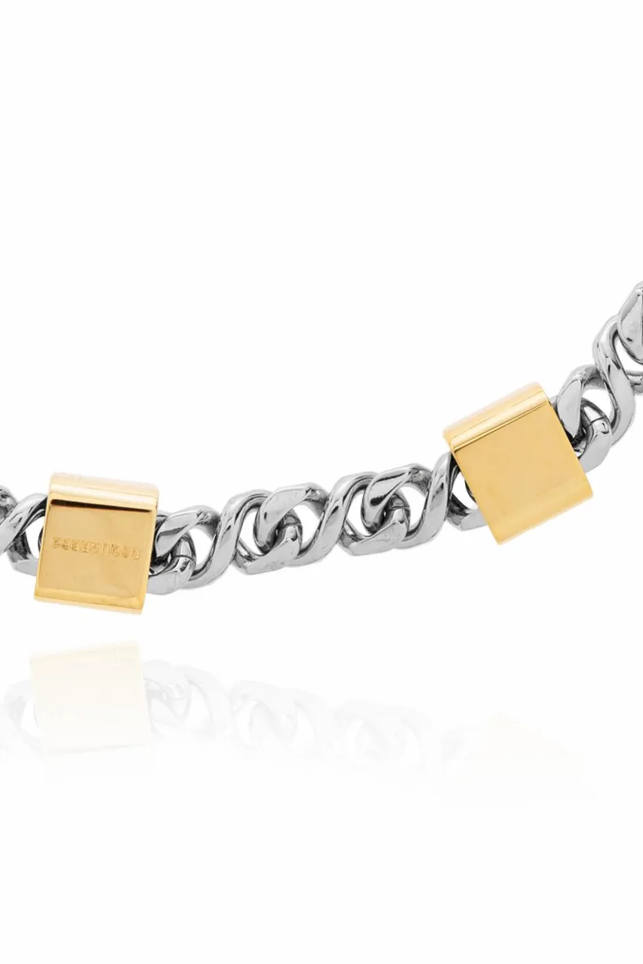 Dsquared2 SILVER Necklace with engraved logo