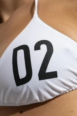 Dsquared2 WHITE Bikini Top