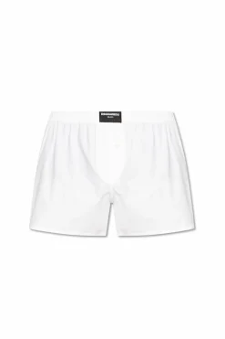 Dsquared2 WHITE Boxer briefs with logo