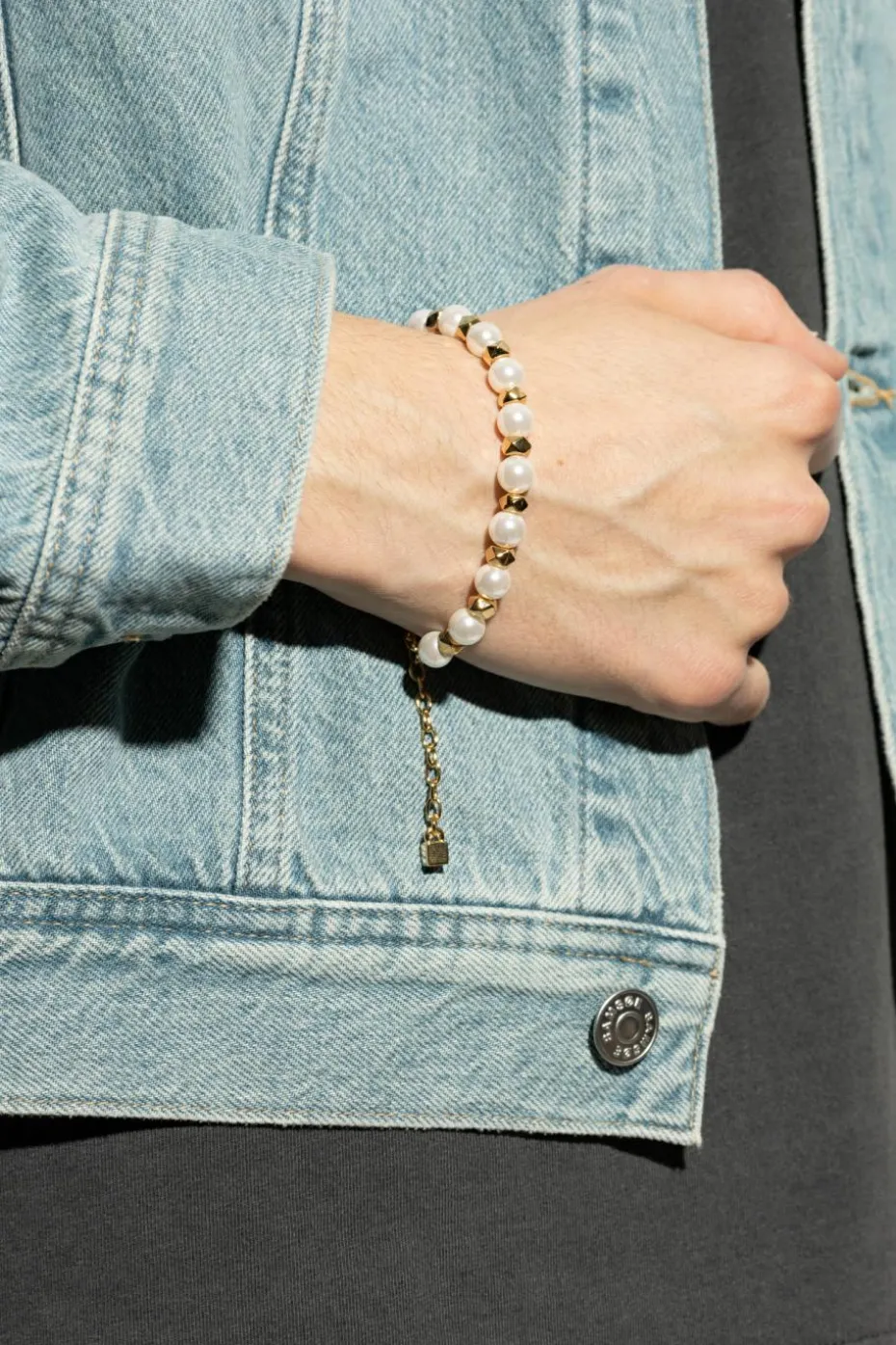 Dsquared2 WHITE Brass bracelet