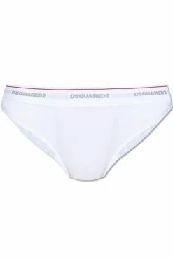 Dsquared2 WHITE Briefs with logo