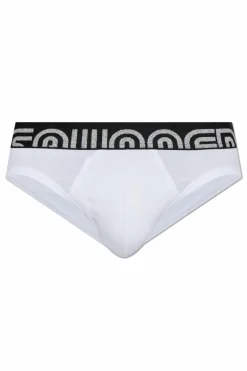 Dsquared2 WHITE Briefs with logo