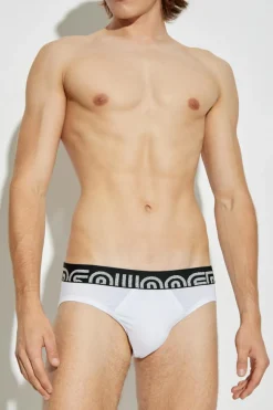 Dsquared2 WHITE Briefs with logo