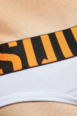 Dsquared2 WHITE Cotton briefs with logo
