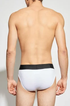 Dsquared2 WHITE Cotton briefs with logo