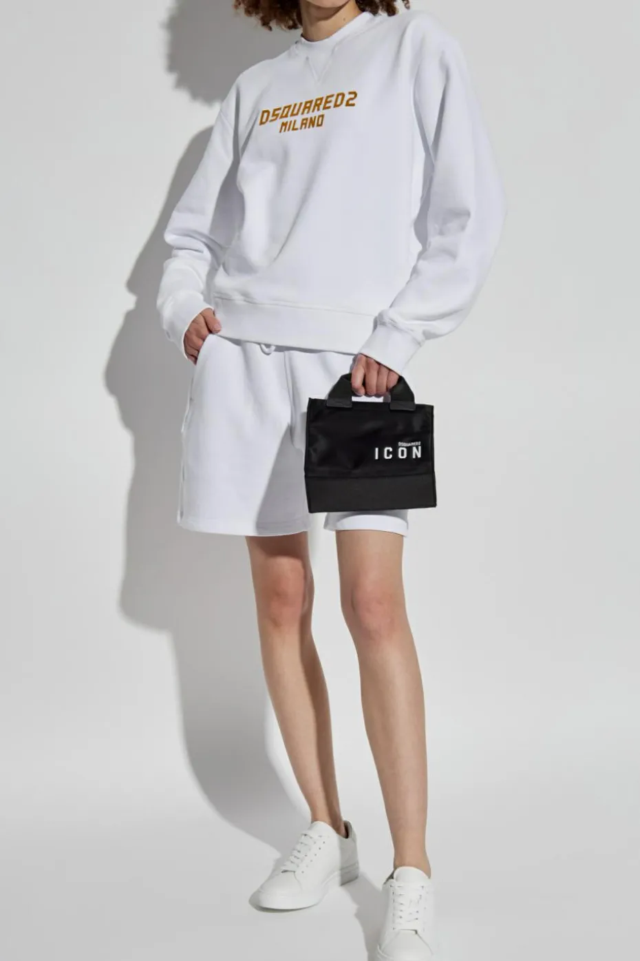Dsquared2 WHITE Logo shorts