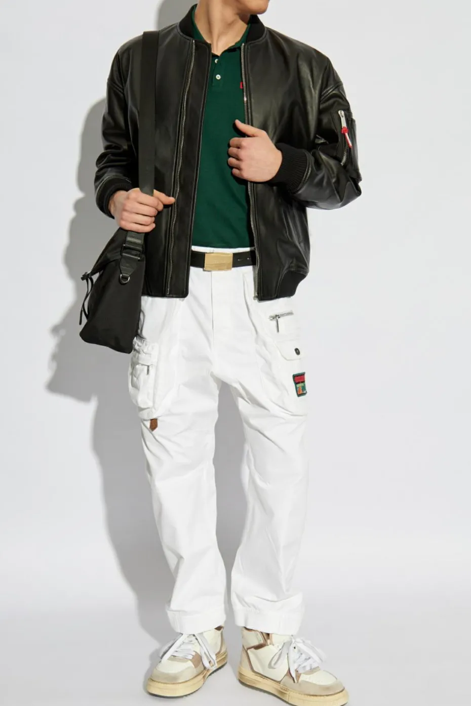 Dsquared2 WHITE Pants with pockets