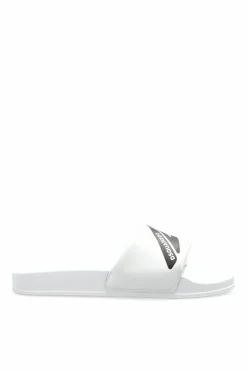 Dsquared2 WHITE Slippers with logo