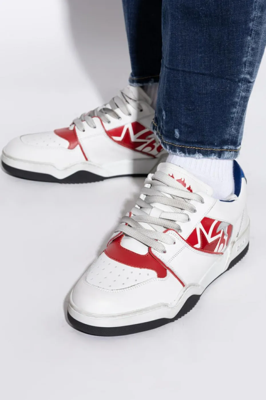Dsquared2 WHITE Sneakers Spiker