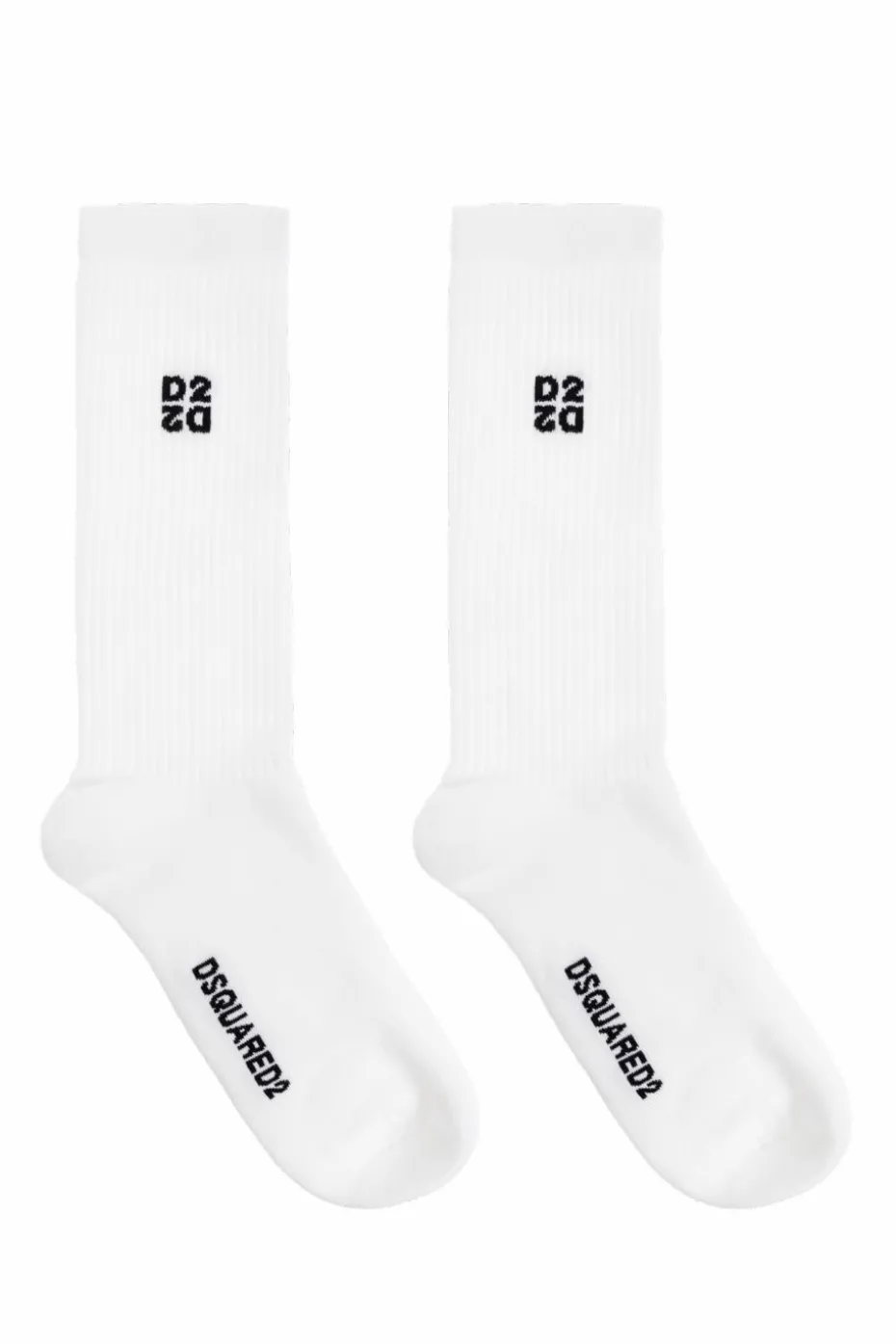 Dsquared2 WHITE Socks with logo