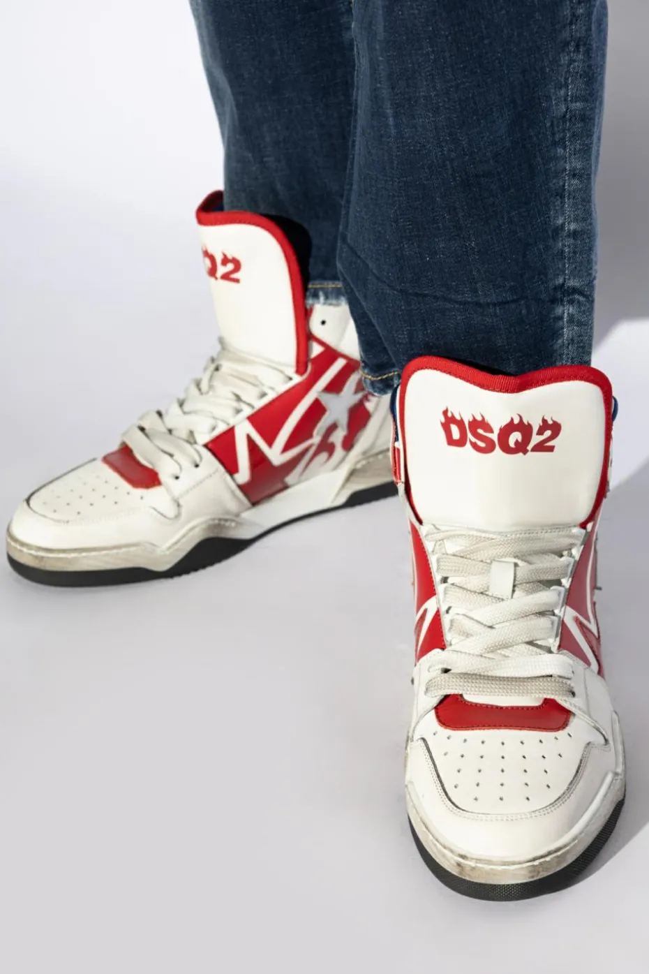 Dsquared2 WHITE Spiker sneakers
