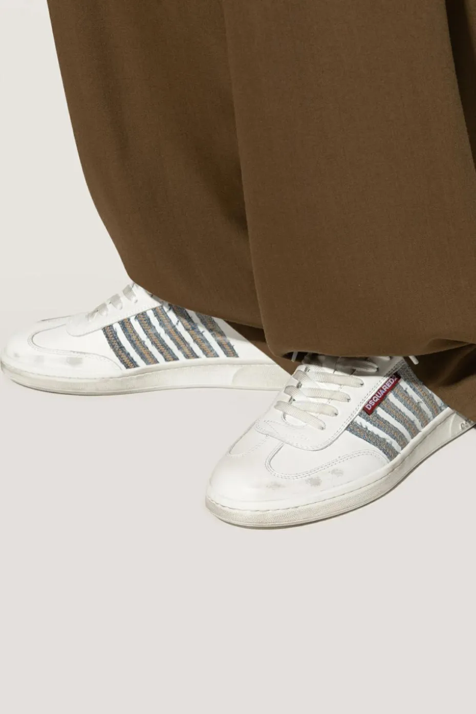 Dsquared2 WHITE Sports shoes "Boxer"