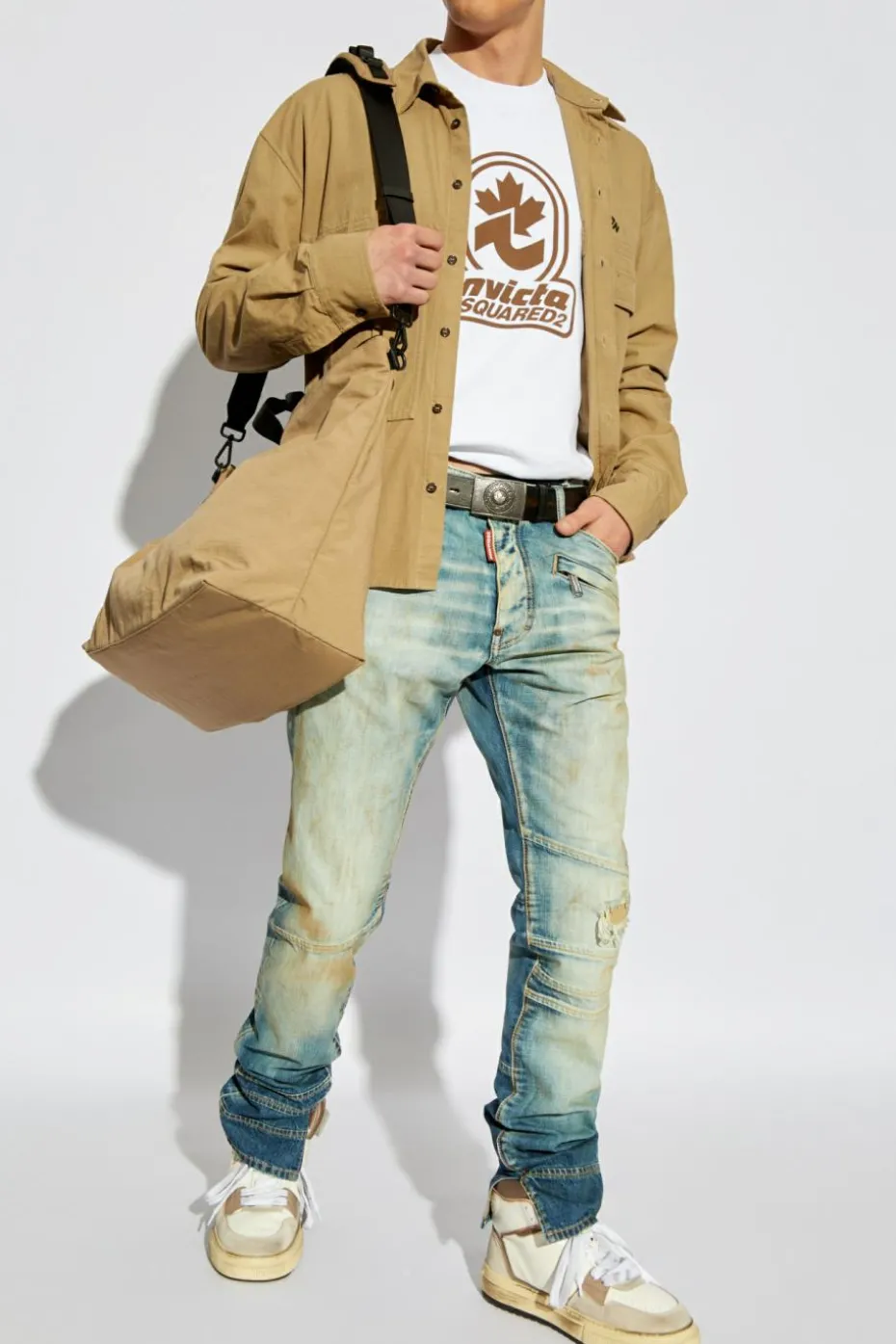 Dsquared2 WHITE Sweatshirt with print