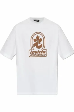 Dsquared2 WHITE T-shirt with print