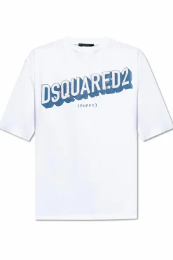 Dsquared2 WHITE T-shirt with logo