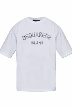 Dsquared2 WHITE T-shirt with logo