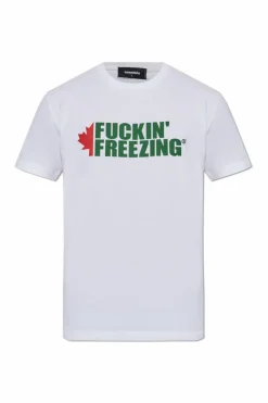 Dsquared2 WHITE T-shirt with logo
