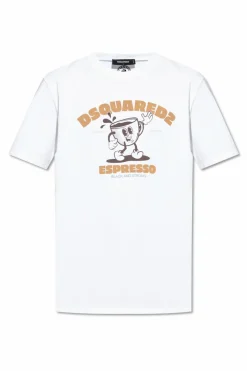 Dsquared2 WHITE T-shirt with logo