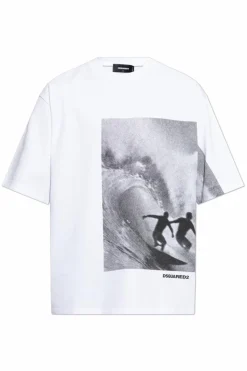 Dsquared2 WHITE T-shirt with print