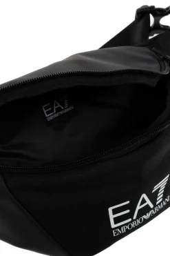 EA7 Emporio Armani BLACK Belt bag with logo