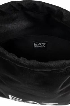 EA7 Emporio Armani BLACK Backpack with logo