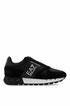 EA7 Emporio Armani BLACK EA7 Emporio Armani sports shoes with logo