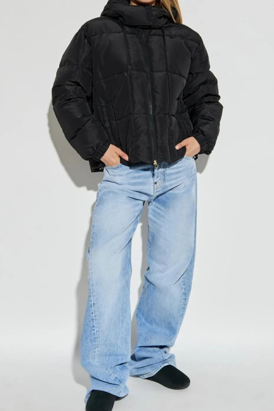 EA7 Emporio Armani BLACK Quilted insulated jacket