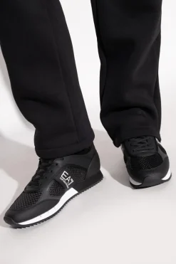 EA7 Emporio Armani BLACK Sports shoes with logo