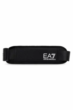 EA7 Emporio Armani BLACK Sports bag with logo