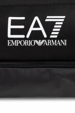 EA7 Emporio Armani BLACK Sports bag with logo