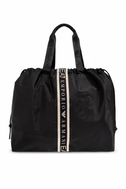 EA7 Emporio Armani BLACK shopper type bag