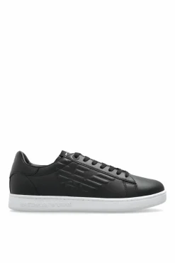 EA7 Emporio Armani BLACK Sports shoes with logo