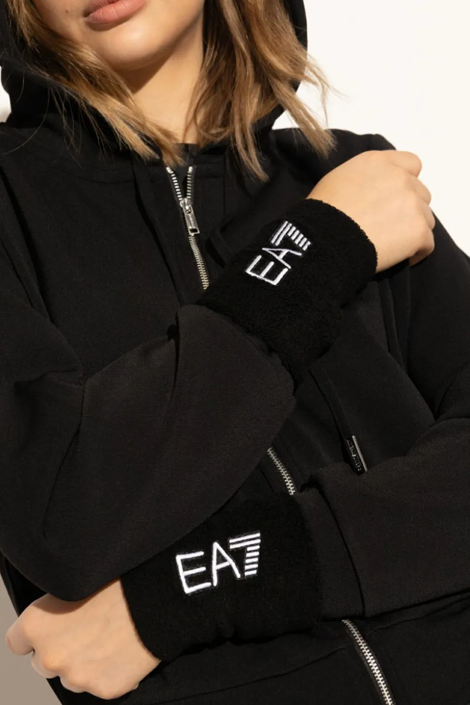 EA7 Emporio Armani BLACK Training wristbands